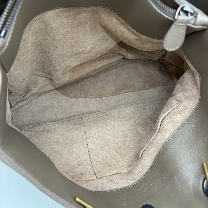 「JL精品代購」bottega veneta BV大象灰編織鏈條單肩托特包-13