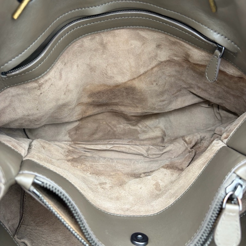 「JL精品代購」bottega veneta BV大象灰編織鏈條單肩托特包-15