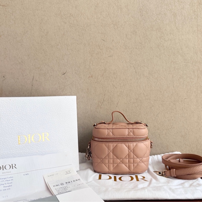 【98新 Full Set全齊✨ 全網最低價!】Dior/迪奧 Dior 小盒子 粉色 保值款 (下單前先詢問庫存❗️❗️)-0