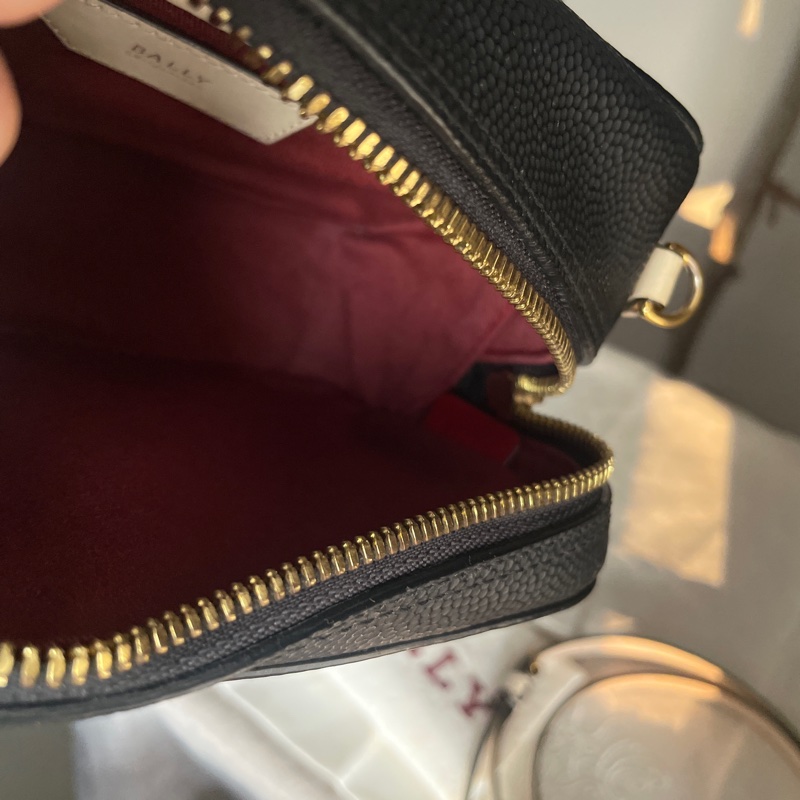 Bally 相機包/豆腐包/18cm小方胖/方胖子/箱包/手機包🍄正品🍄況優🍄肩背/側背/斜背🍄不廢小包手機可入-40