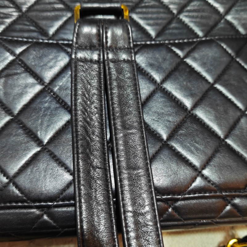 ChanelVintage cf雙肩後背包-33