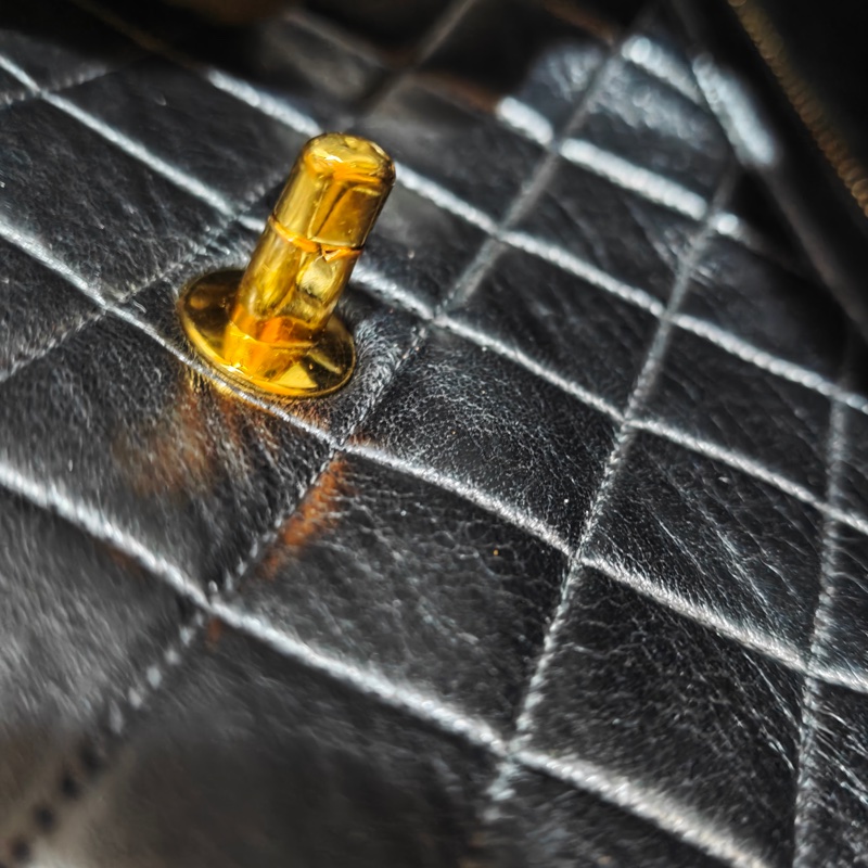 ChanelVintage cf雙肩後背包-38