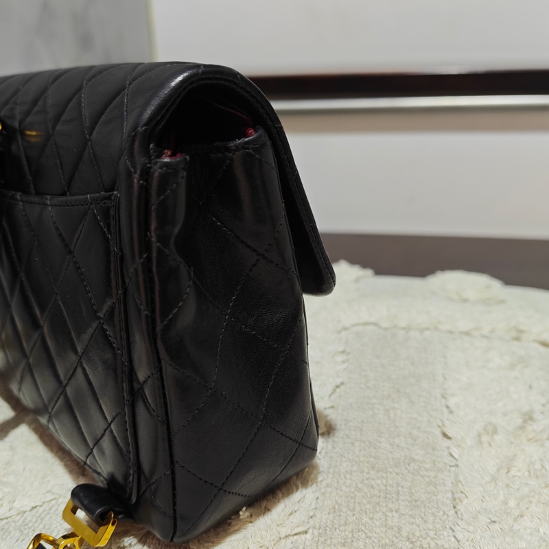 ChanelVintage cf雙肩後背包-41