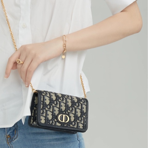 【95新 ✨ 全網最低價！】Dior/迪奧 經典老花WOC 保值款 （下單前先詢問庫存❗️❗️）