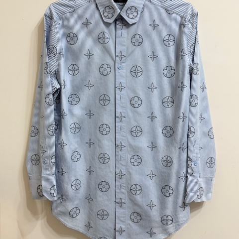 Louis Vuitton 21SS monogram 長袖襯衫 男版(男女都可以穿)