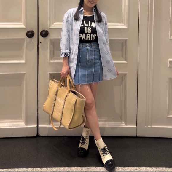 Louis Vuitton 21SS monogram 長袖襯衫 男版(男女都可以穿)-4