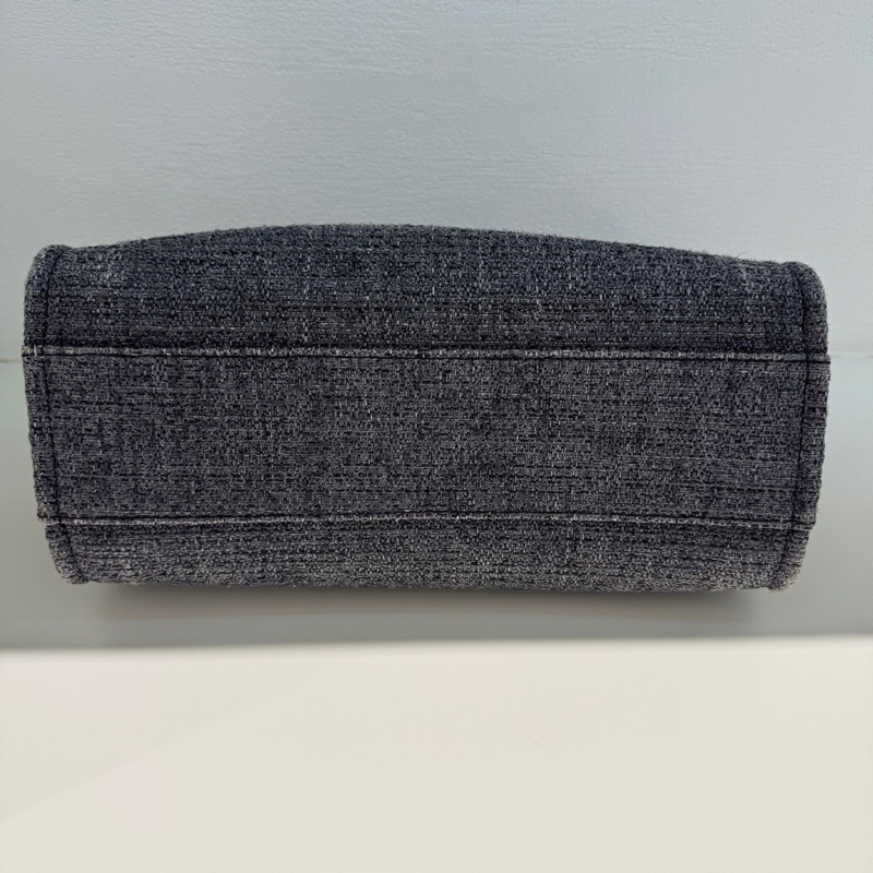 Chanel • Deauville經典灰藍色編織沙灘包 新年份-10