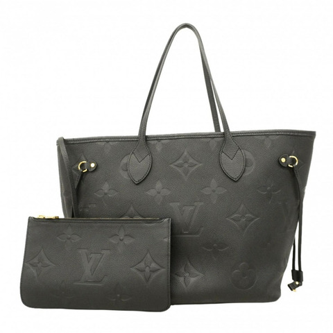 路易威登 Monogram Empreinte Neverfull MM 手提包 M45685 黑色（女士）