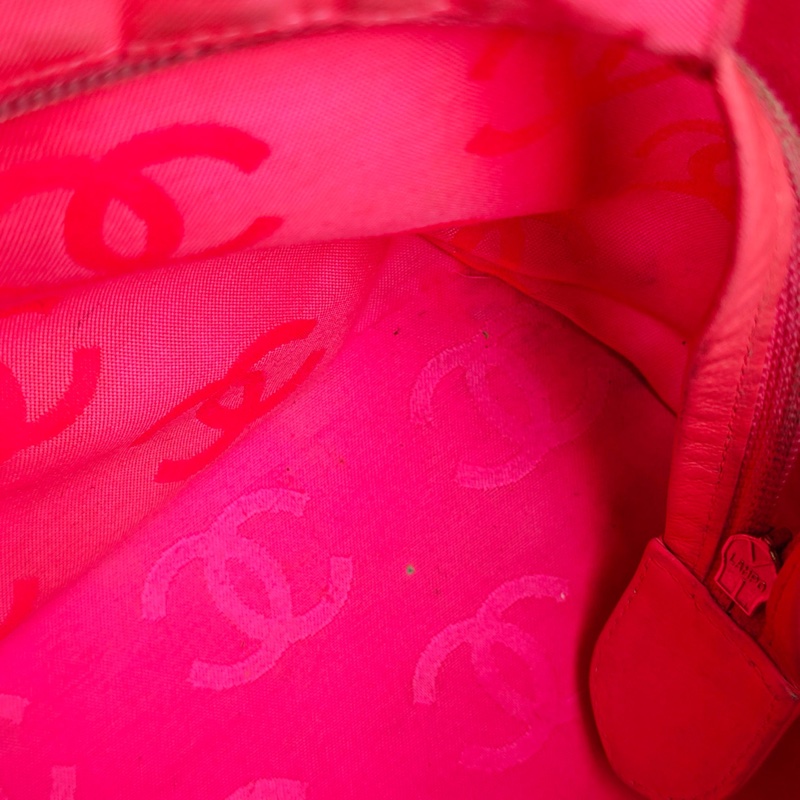 Chanel • 經典康鵬全黑牛皮大號托特包 So Black-14