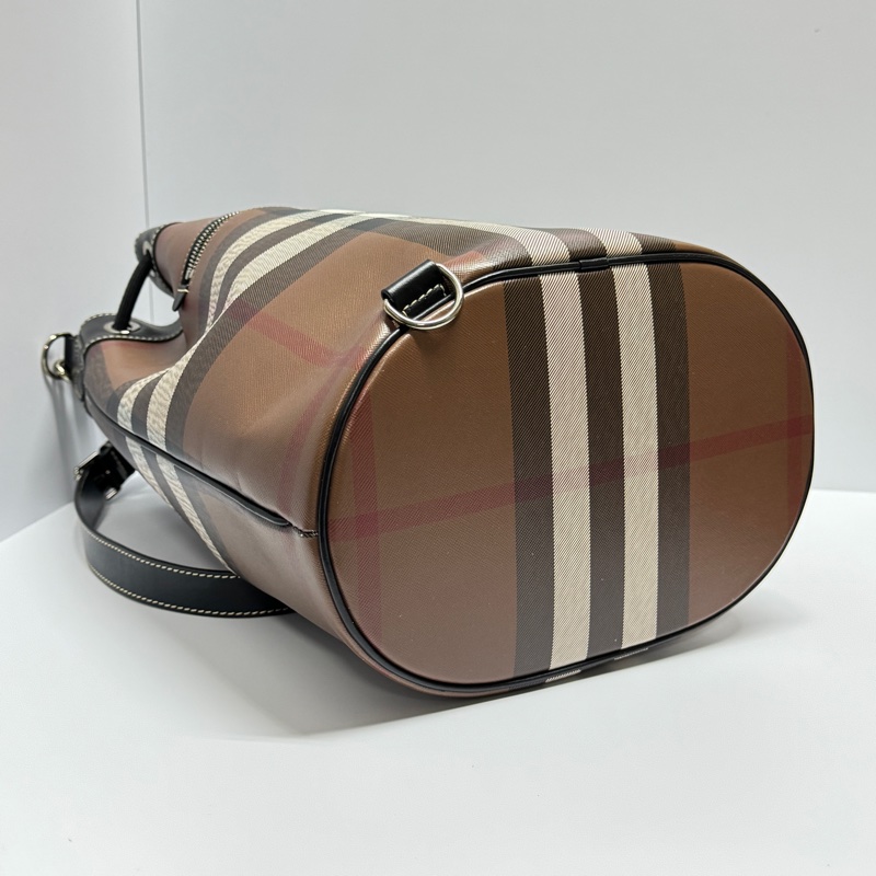 【超稀有💗】 Burberry 經典格紋 水桶包 (專櫃定價11.3萬)-15