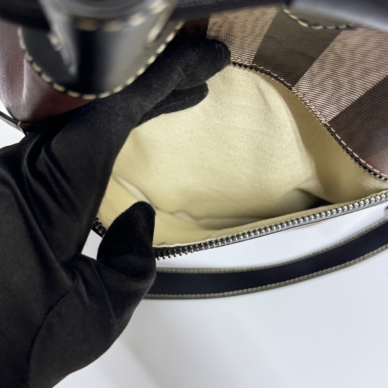 【超稀有💗】 Burberry 經典格紋 水桶包 (專櫃定價11.3萬)-17