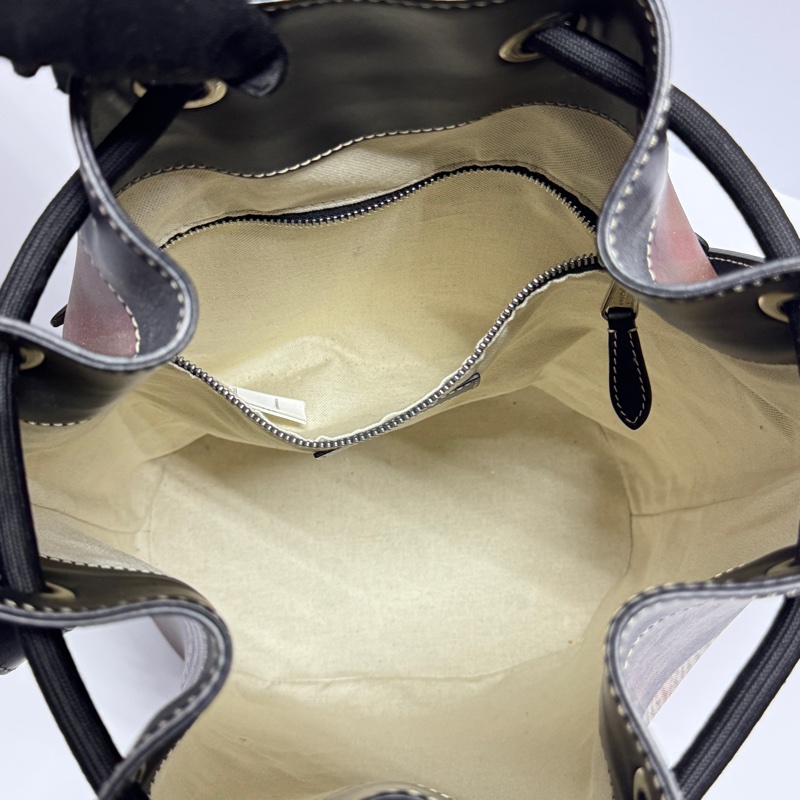 【超稀有💗】 Burberry 經典格紋 水桶包 (專櫃定價11.3萬)-22