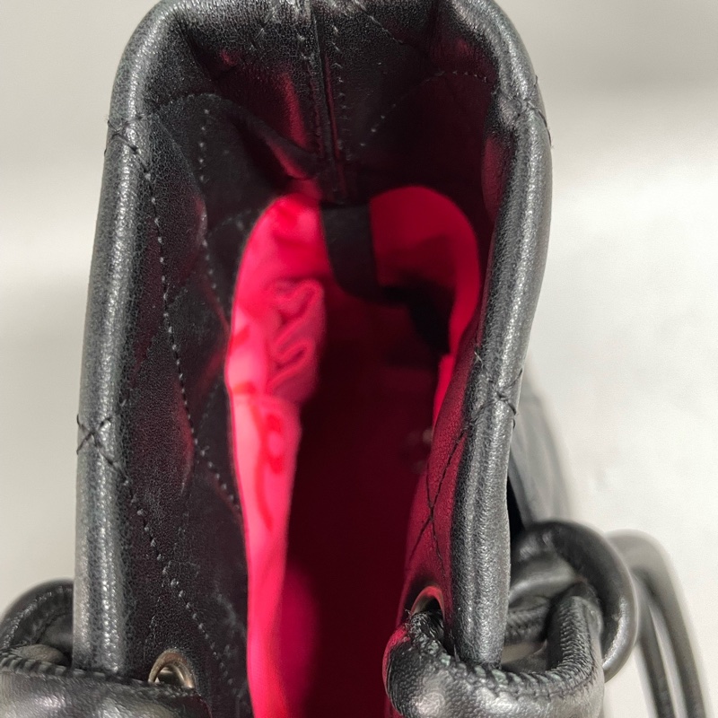 Chanel • 經典康鵬黑白牛皮菜籃子 有卡-27