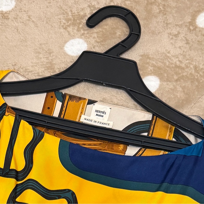 愛馬仕HERMÈS 經典絲巾洋裝-8