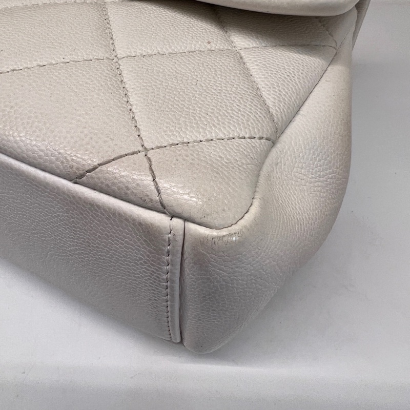 Chanel • 21c 黑白熊貓荔枝牛皮鏈條包 So Black-16