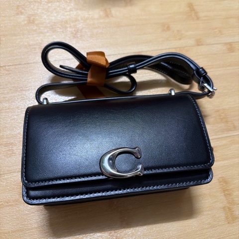 Coach Bandit18 黑色（銀釦）斜背包