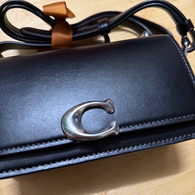 Coach Bandit18 黑色(銀釦)斜背包-9