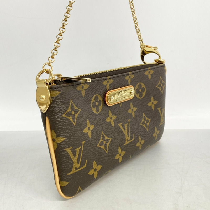 路易威登 Monogram Pochette Mira MM M60094 棕色女士包/手拿包-1