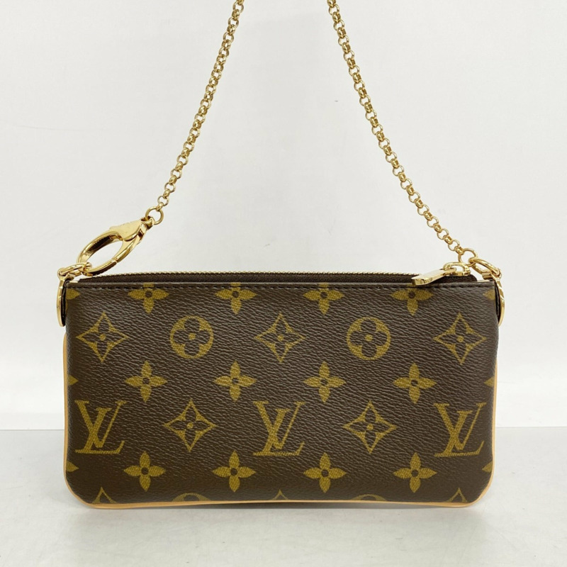 路易威登 Monogram Pochette Mira MM M60094 棕色女士包/手拿包-6