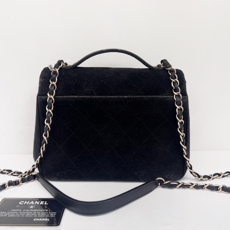 Chanel • 稀有黑金絲絨郵差包 有卡 全網唯一☝🏻-2