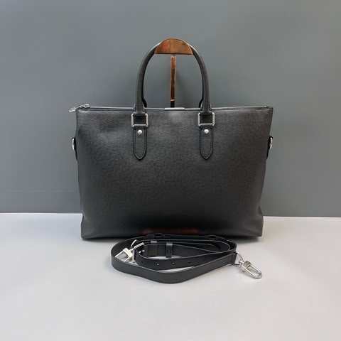 LV路易威登ANTON SOFT黑色公文包全皮手提包单肩包17年编码