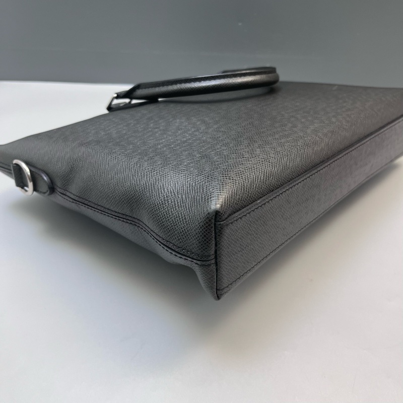 LV路易威登ANTON SOFT黑色公文包全皮手提包单肩包17年编码-2