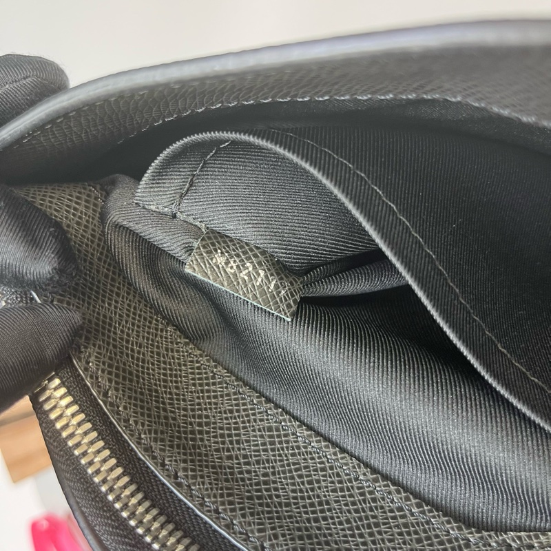 LV路易威登ANTON SOFT黑色公文包全皮手提包单肩包17年编码-7