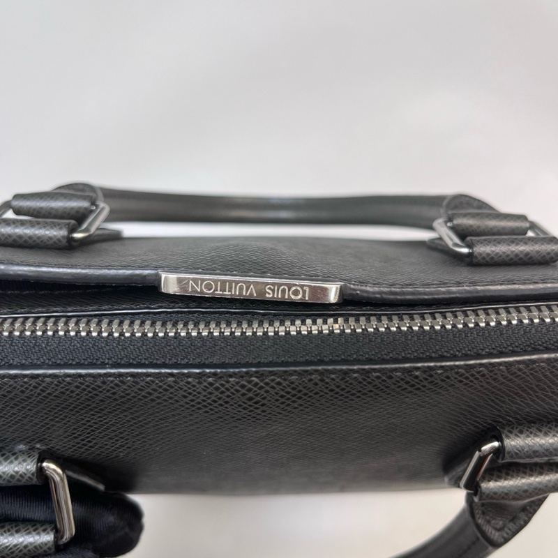 LV路易威登ANTON SOFT黑色公文包全皮手提包单肩包17年编码-8