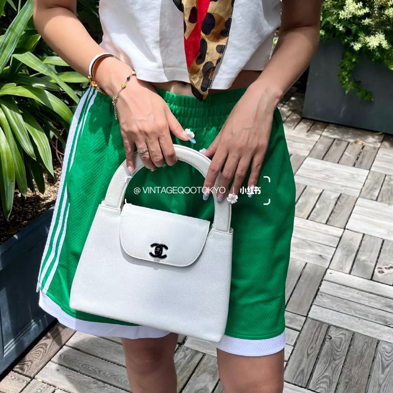 Chanel • 稀有熊貓配色Kelly手提包 So Black-3