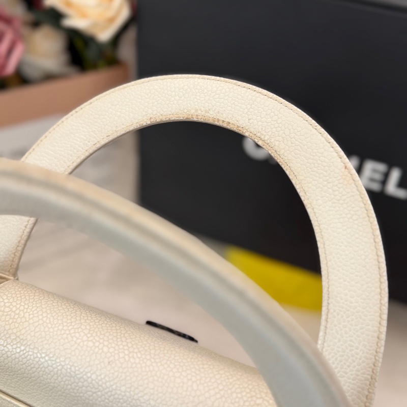 Chanel • 稀有熊貓配色Kelly手提包 So Black-13