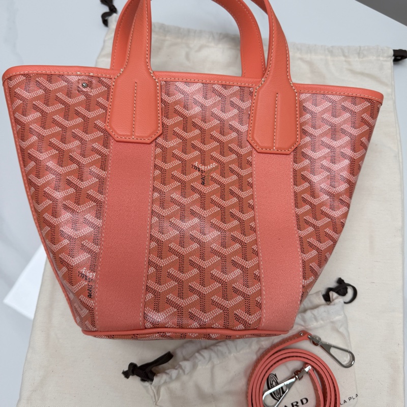 95新 Goyard Belharra PM Coral Tote 水桶包-0