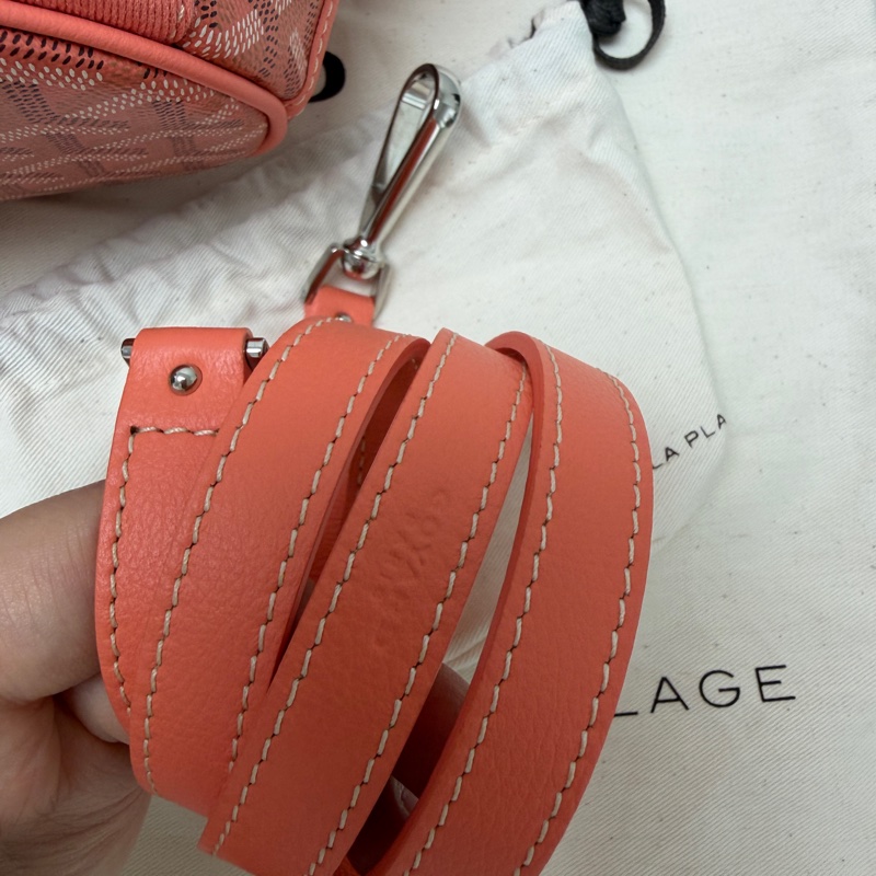 95新 Goyard Belharra PM Coral Tote 水桶包-1