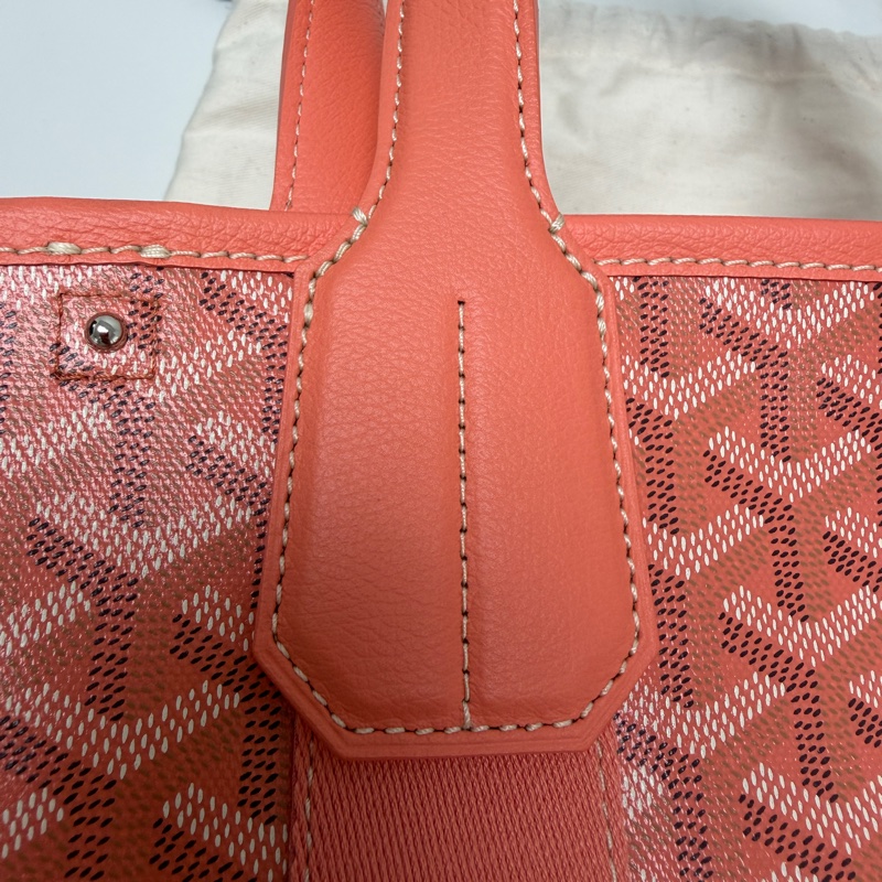 95新 Goyard Belharra PM Coral Tote 水桶包-3