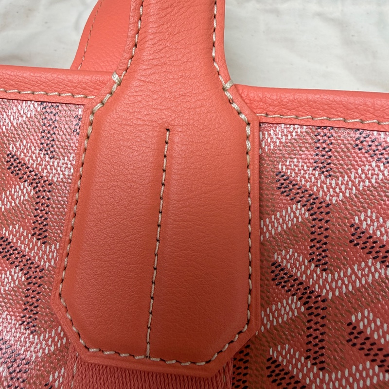 95新 Goyard Belharra PM Coral Tote 水桶包-4