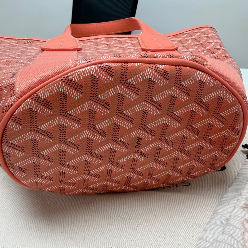 95新 Goyard Belharra PM Coral Tote 水桶包-5
