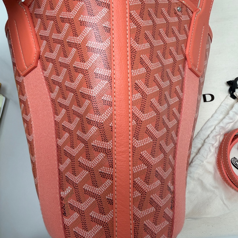 95新 Goyard Belharra PM Coral Tote 水桶包-9