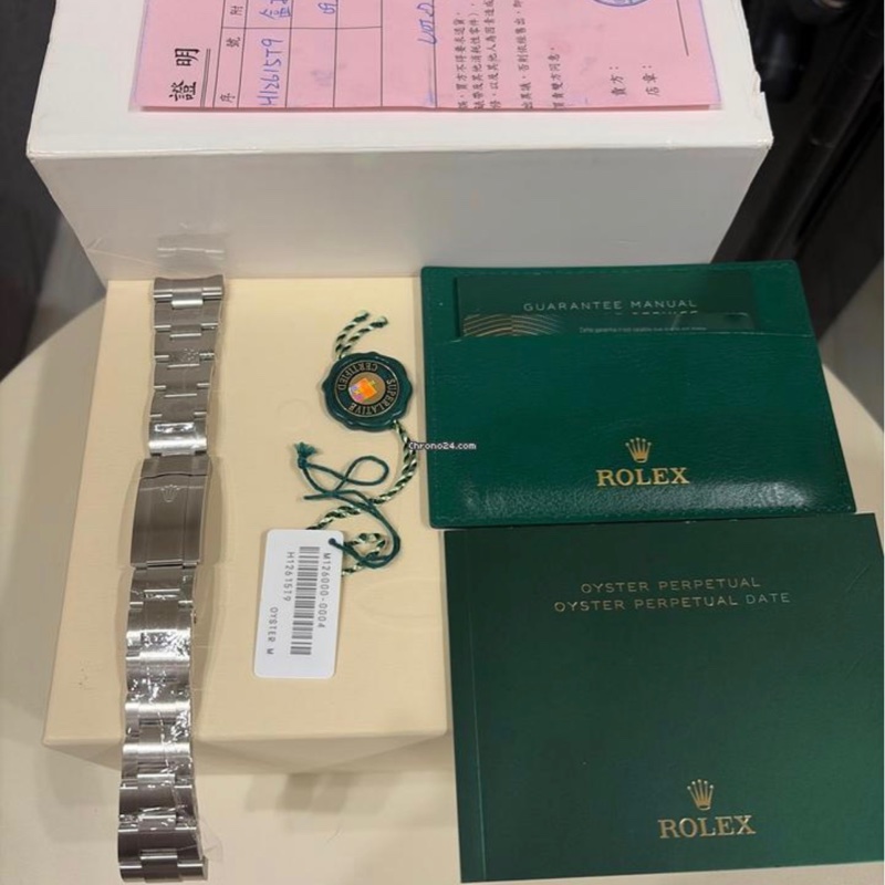 【誠意出售】勞力士 OP36 黃面｜盒單配件齊全-6