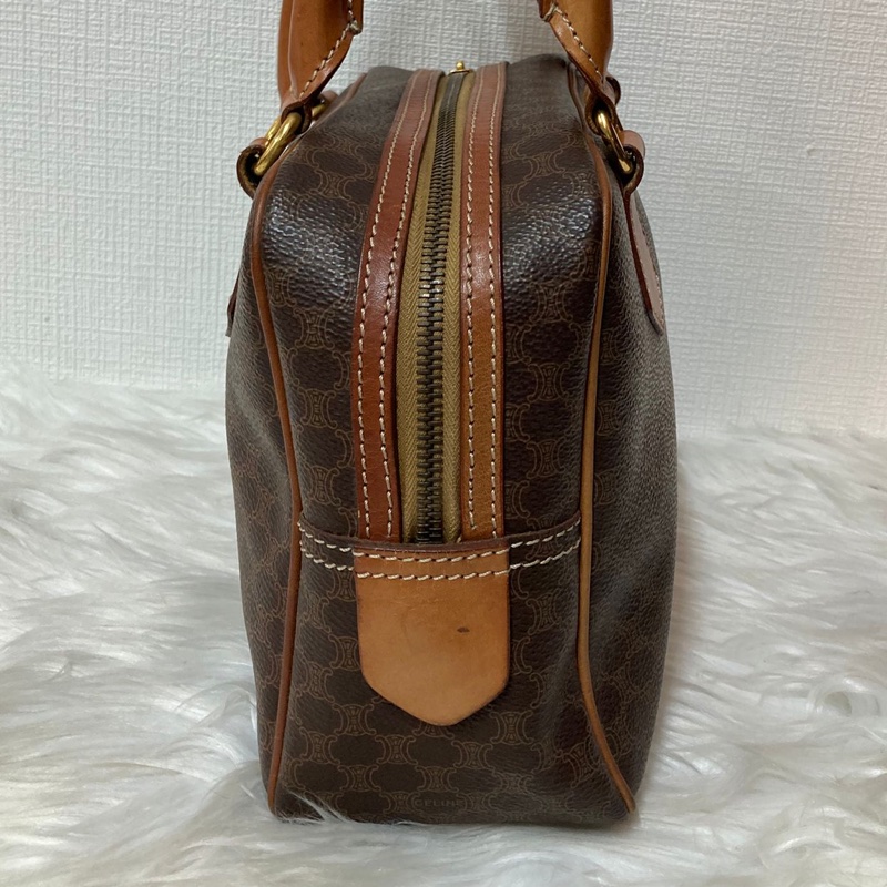 Celine 凱旋門老花波士頓包-6