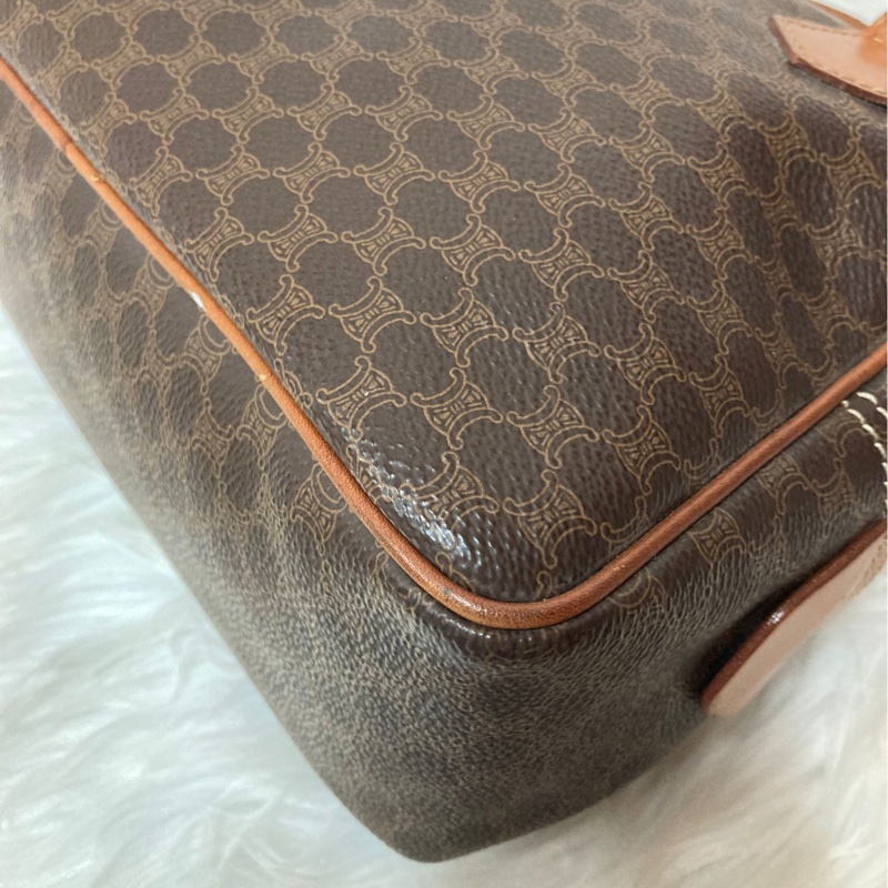 Celine 凱旋門老花波士頓包-7