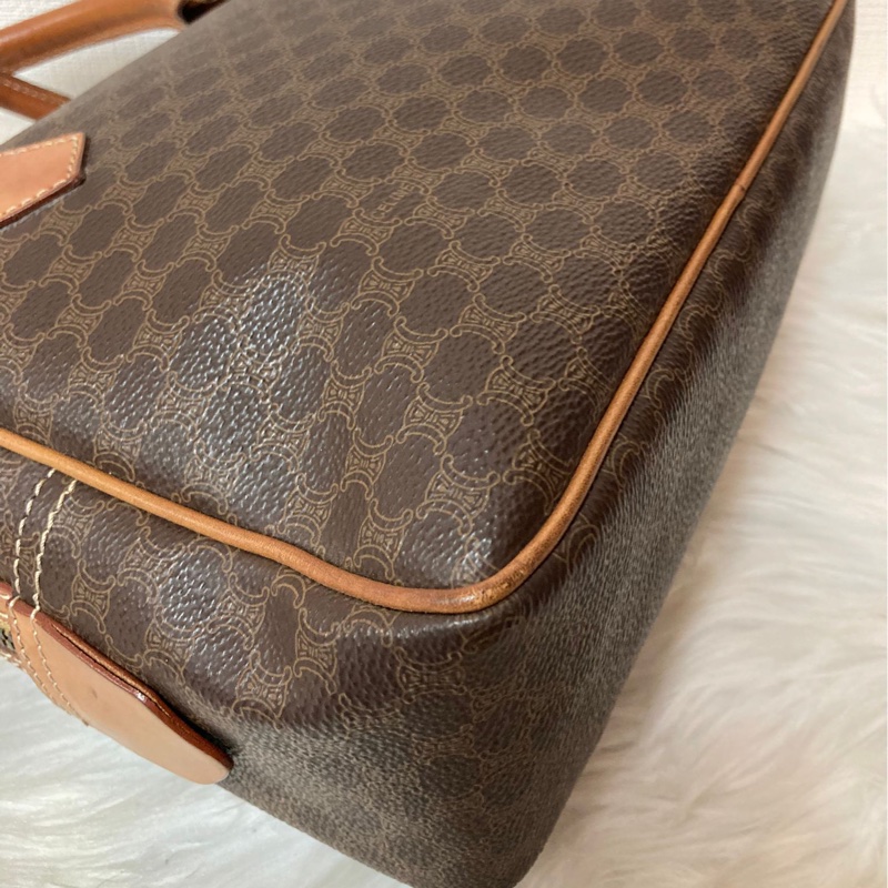 Celine 凱旋門老花波士頓包-9