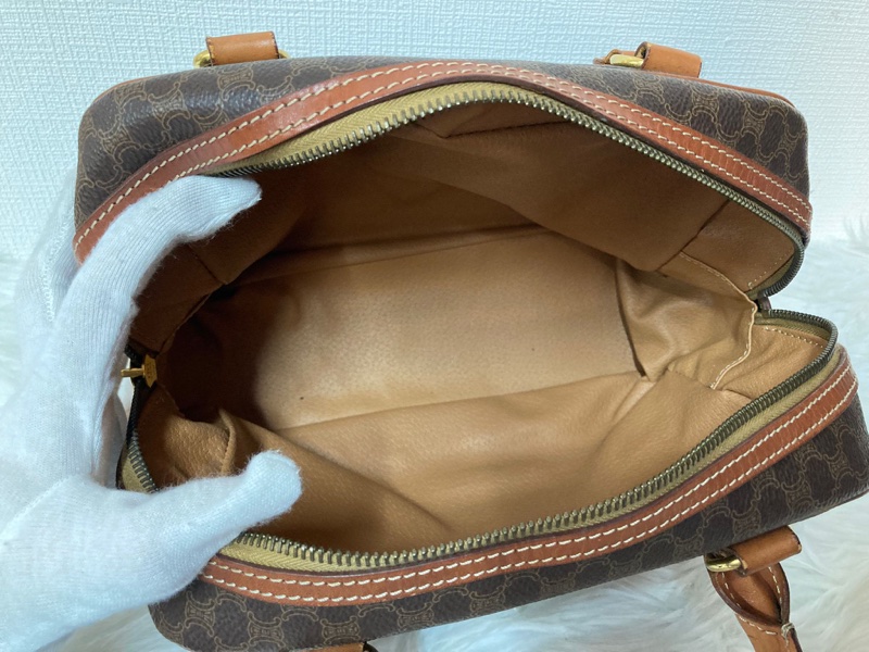 Celine 凱旋門老花波士頓包-13