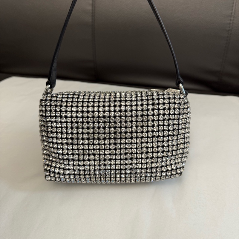 99新 亞歷山大王Alexander Wang滿鑽手提包 🈚附件-1