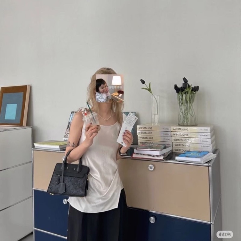 LV Pont Neuf mini 黑色壓花全皮托特包21*18 9新 配件肩帶塵袋-0