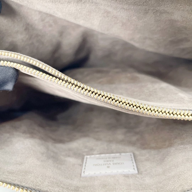 LV Coussin大號灰色老花鏈條腋下包肩背斜背包 芯片款 34×12×24cm  95新 配件塵袋 盒子-3