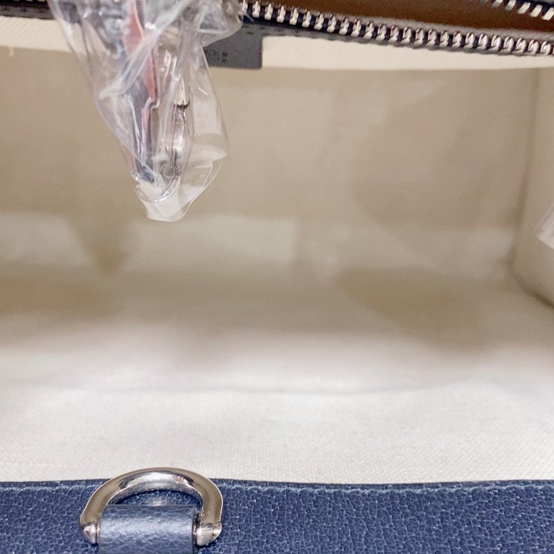 gucci  Retro系列牛仔藍滿logo拼皮 托特包手提斜背包31x26.5x14cm  99新配件塵袋-7