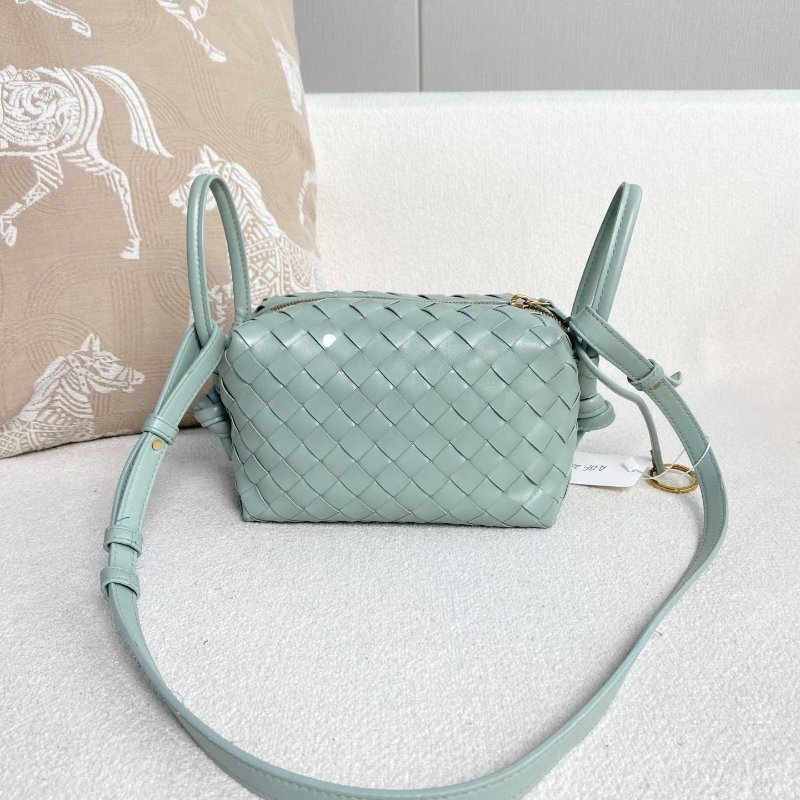 BV Loop編織相機包 小號 淺綠色19*12*10 98新配件塵袋-2