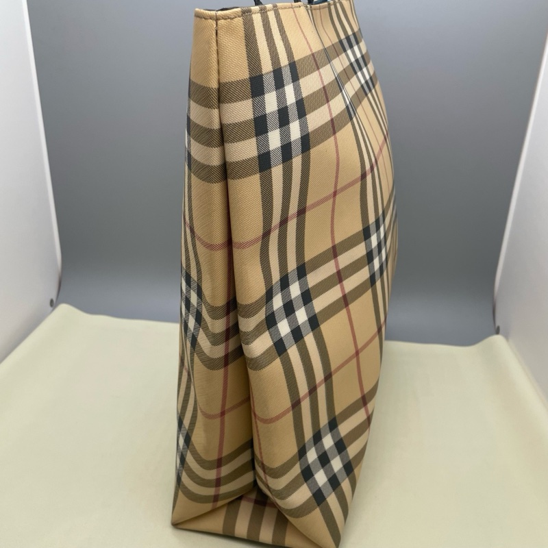 Burberr博柏利格紋手提包 電腦包 旅行包 尺寸:35✖️33✖️12cm 🈚附件-3