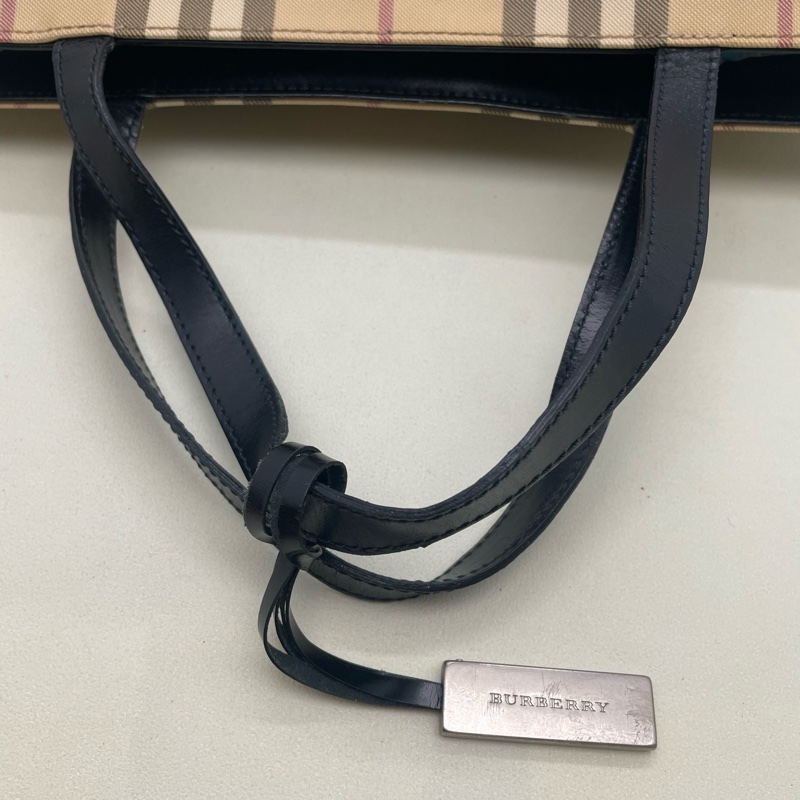 Burberr博柏利格紋手提包 電腦包 旅行包 尺寸:35✖️33✖️12cm 🈚附件-7