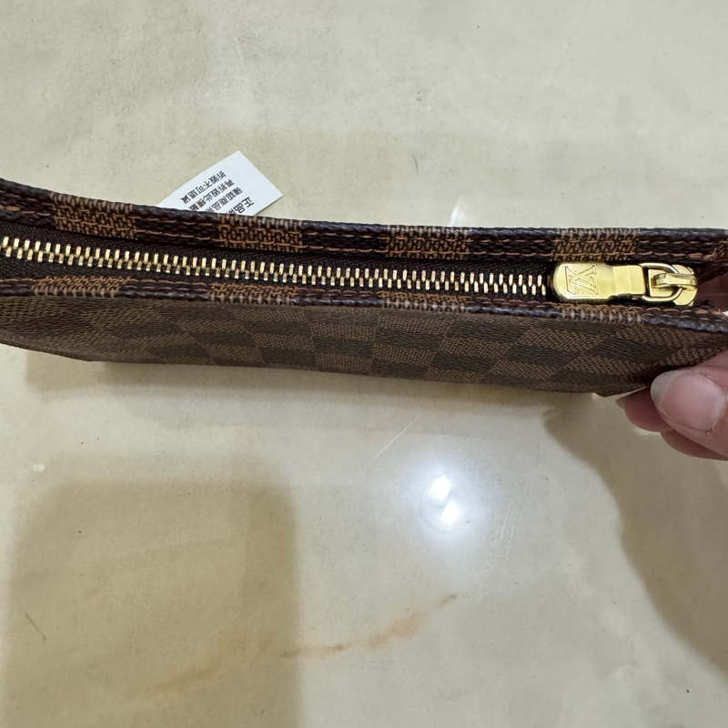 LV 經典棋盤格錢包 配件包-8