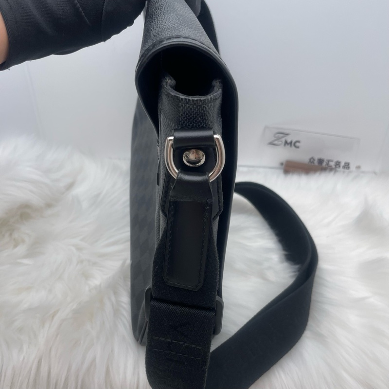 路易威登/Louis Vuitton09編碼棋盤格斜挎包尺寸33x7x29cm-3